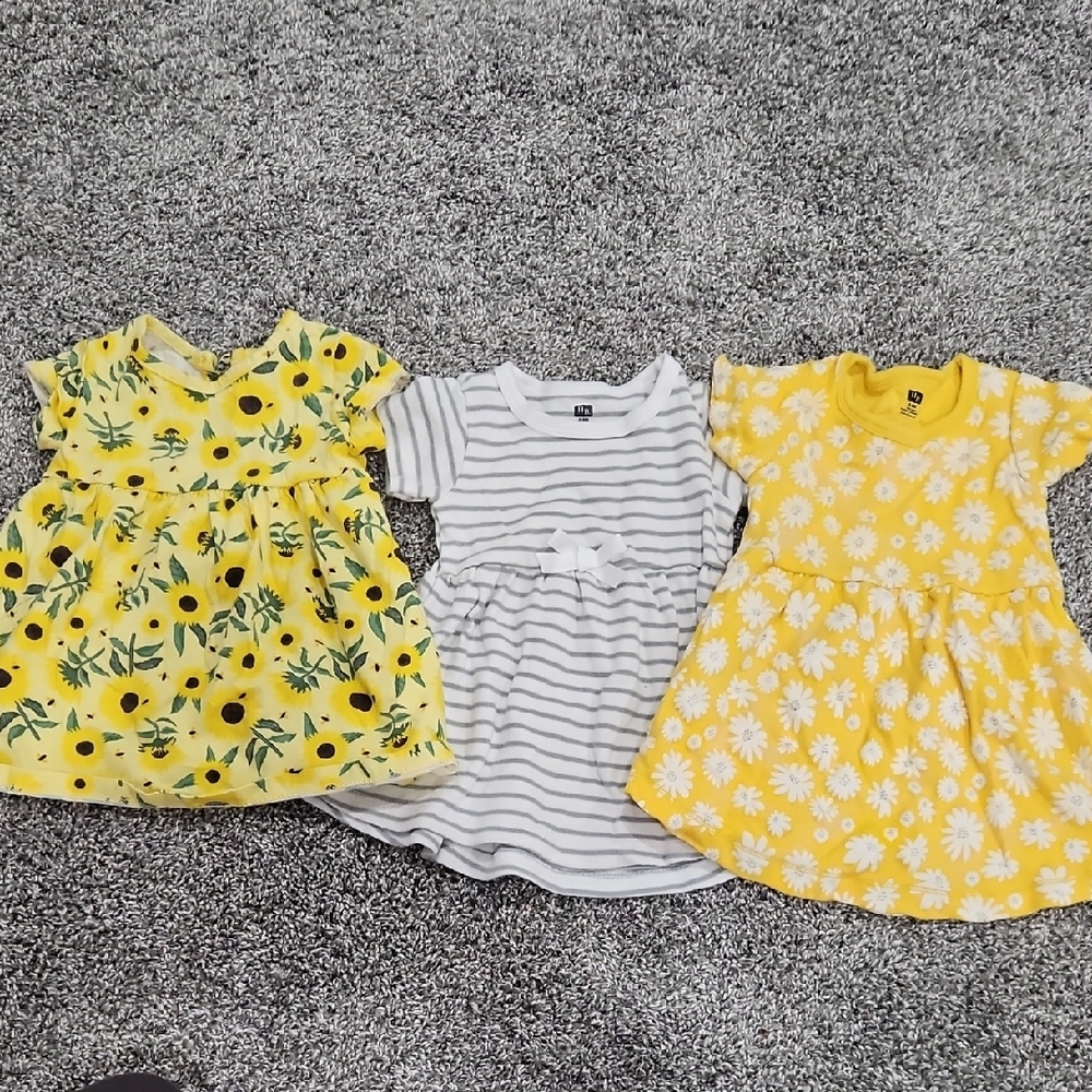 Baby Girls 6-9 Month Spring Dress Set